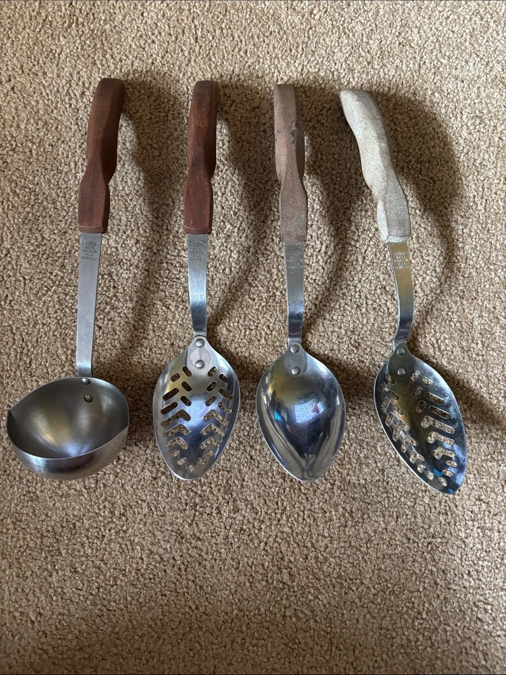 Vintage Cutco Stainless Steel Serving Spoon Bundle - Home Dining